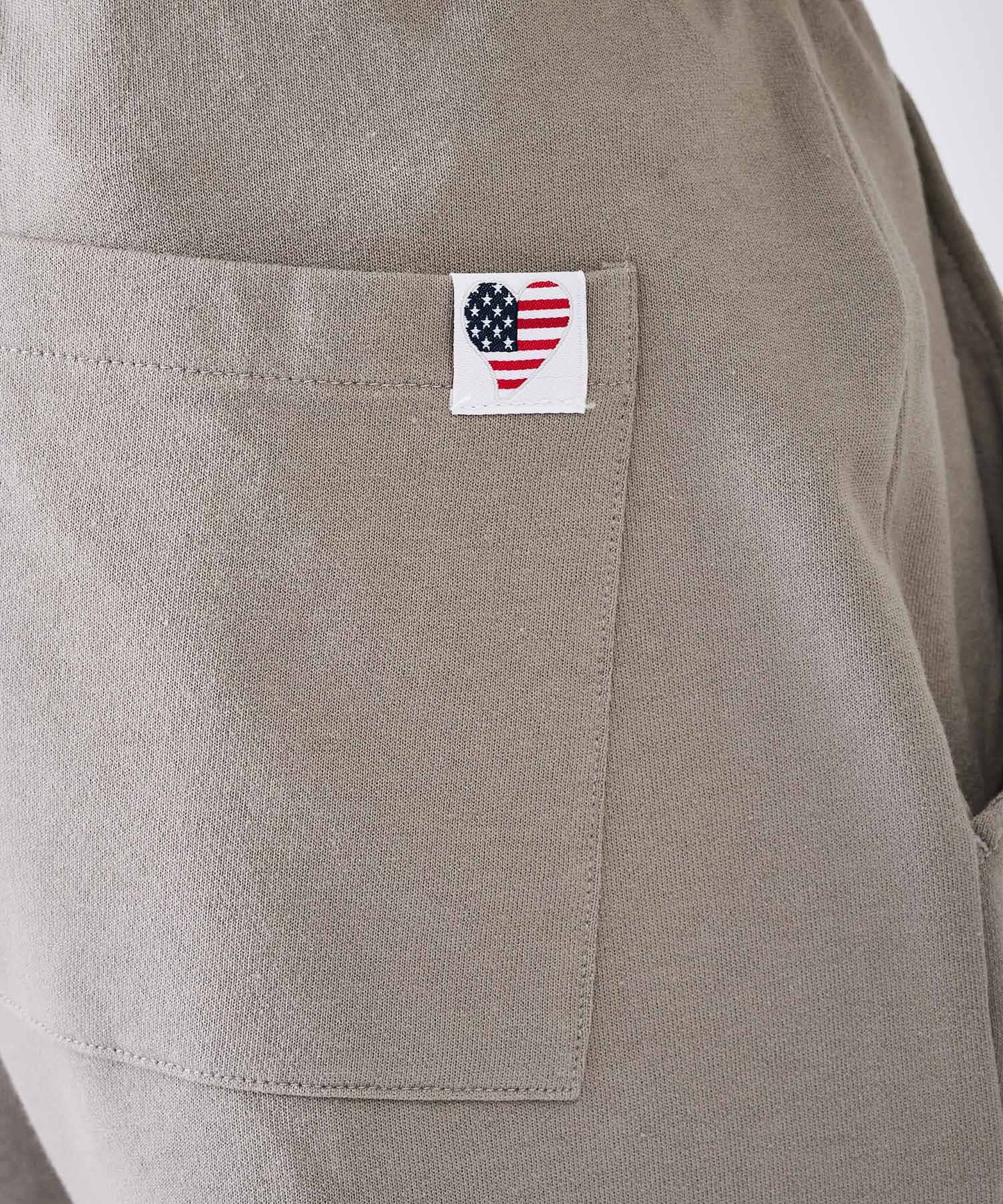 ハート刺繍ロングパンツ