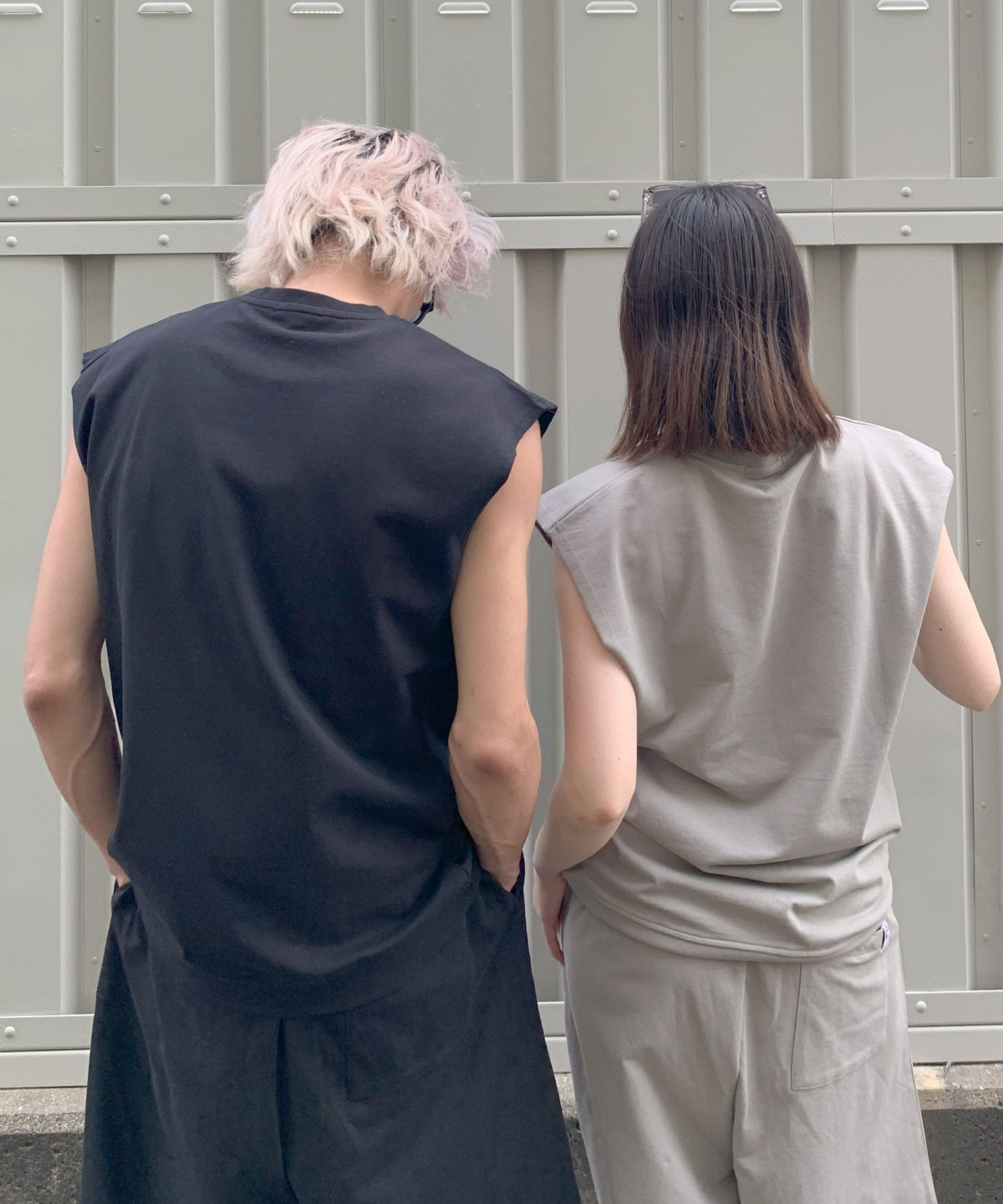 ハート刺繍セットアップ