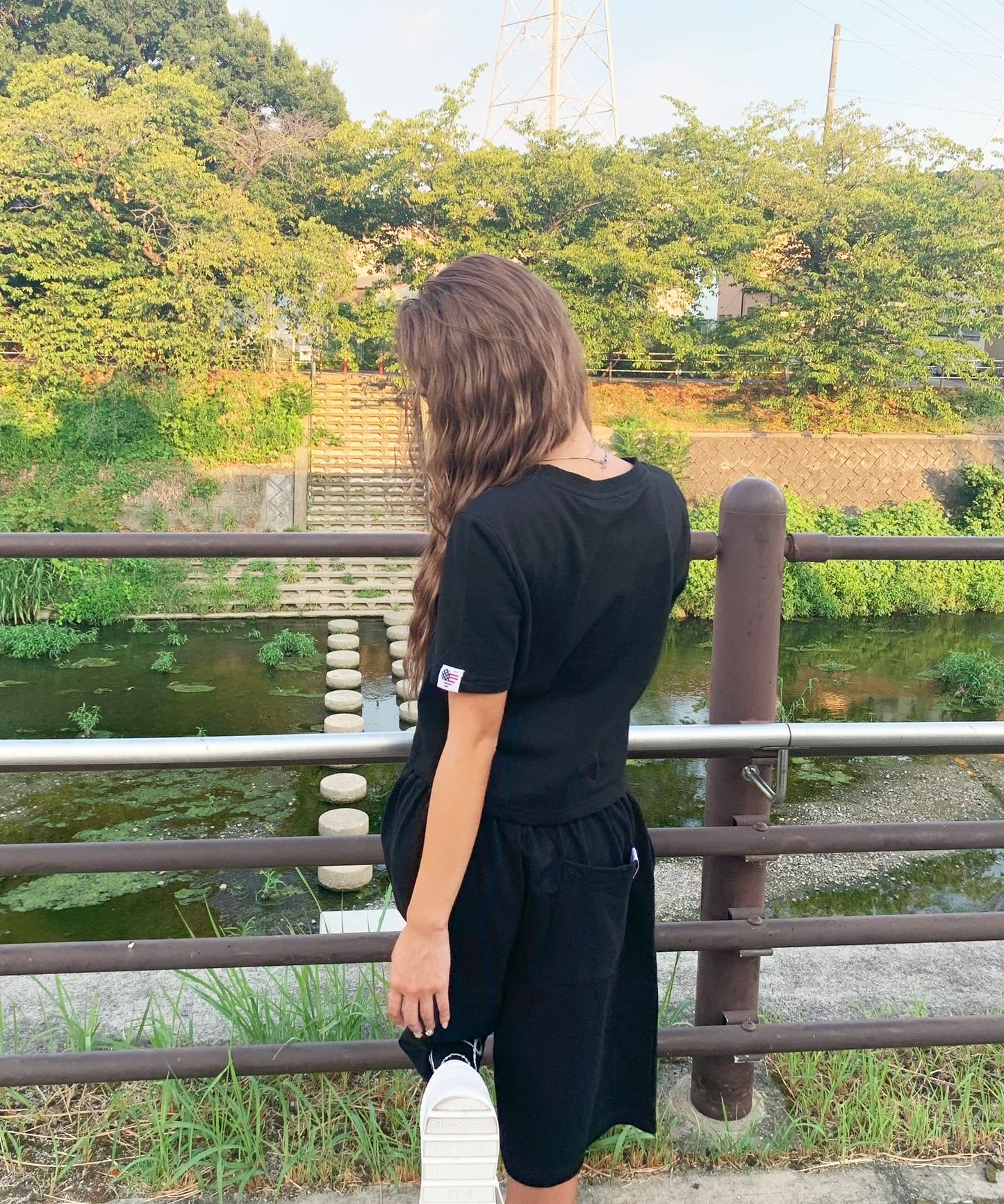 ハート刺繍セットアップ