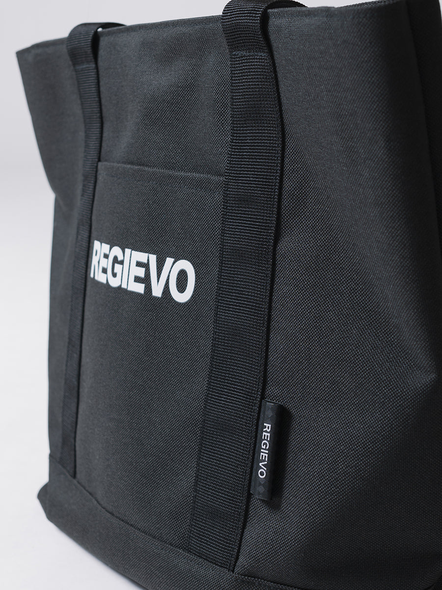 ブラックキャンバストートバッグ