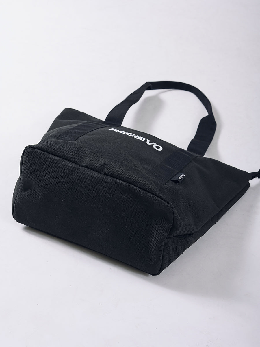 ブラックキャンバストートバッグ