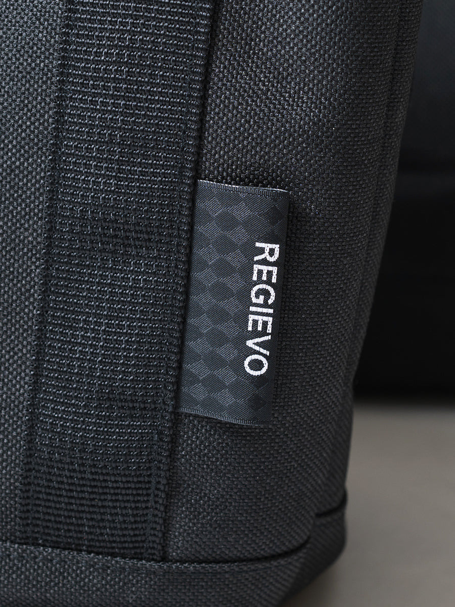 ブラックキャンバストートバッグ