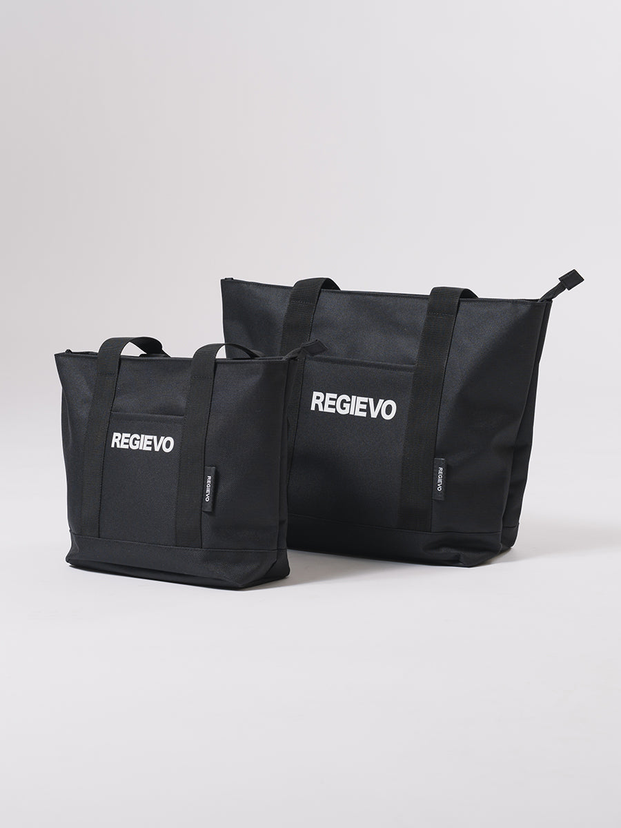 ブラックキャンバストートバッグ