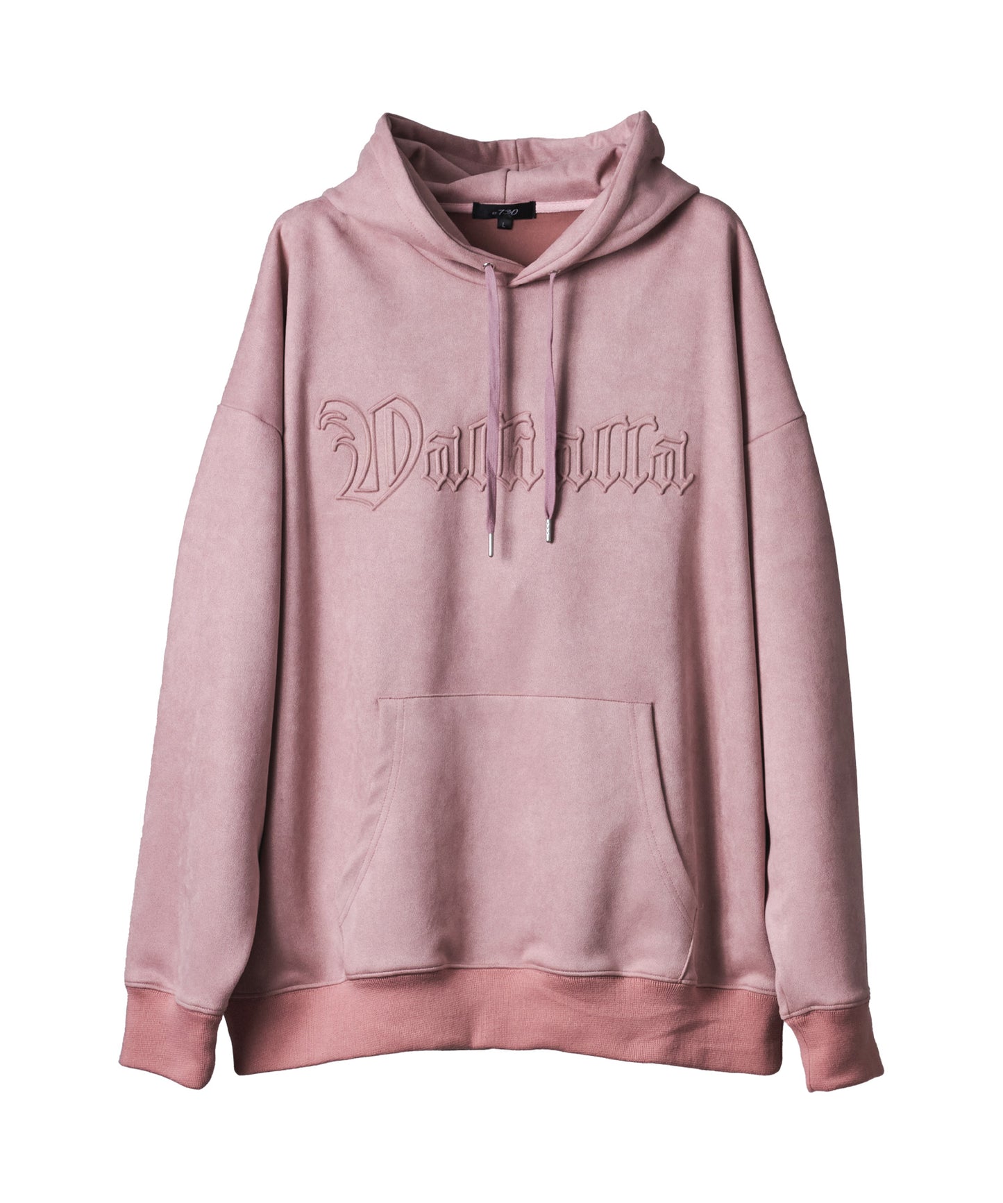 スエードエンボスプルパーカー