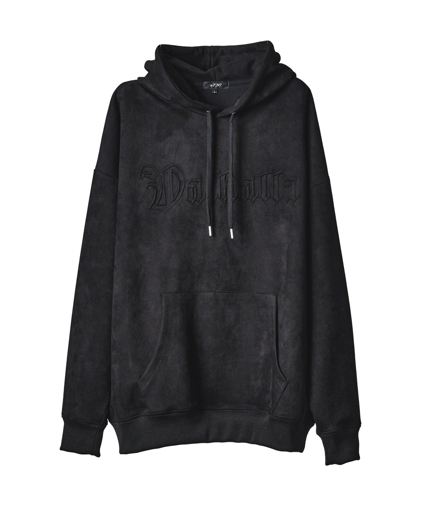 スエードエンボスプルパーカー