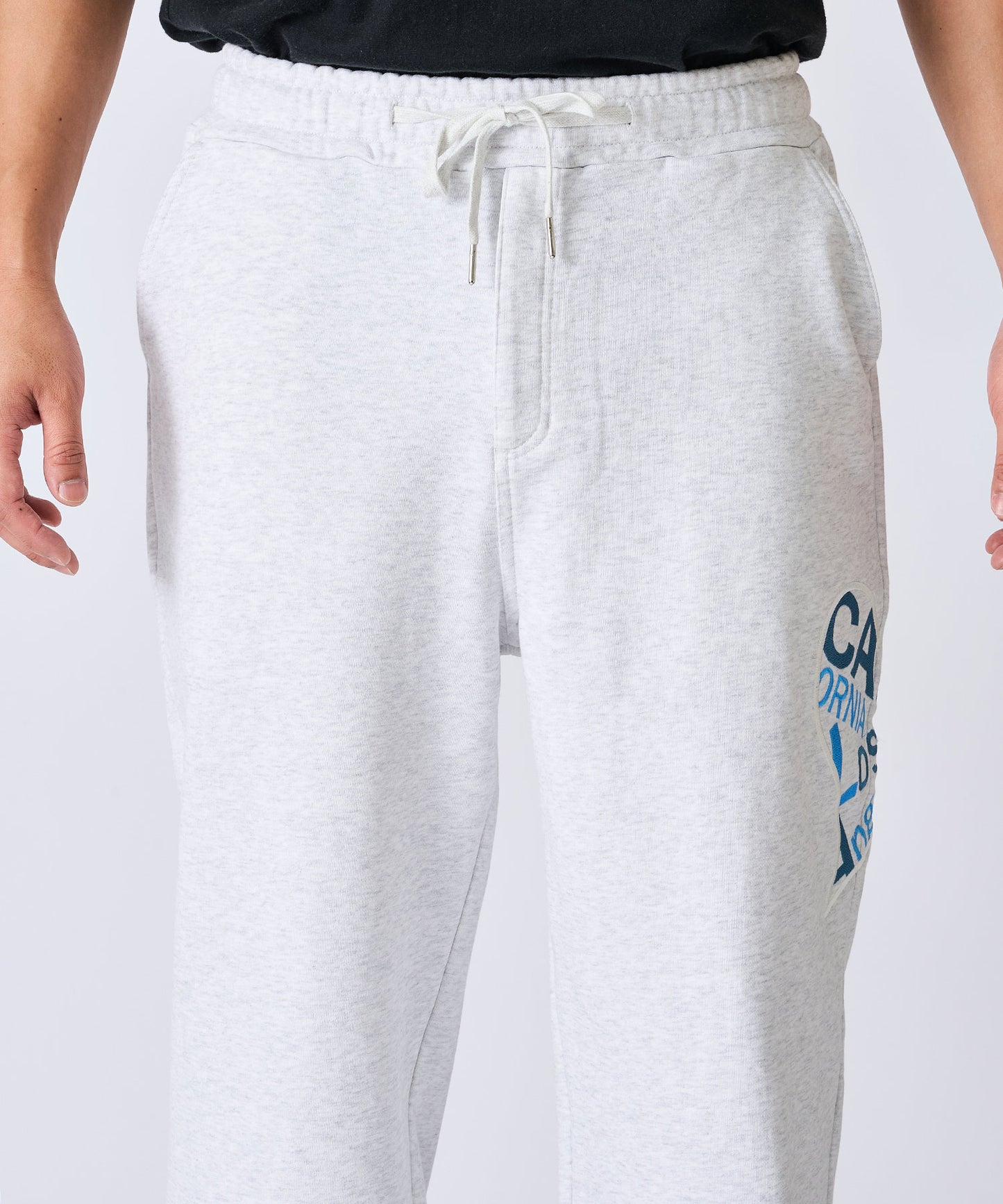 ハートデニムアップリケパンツ