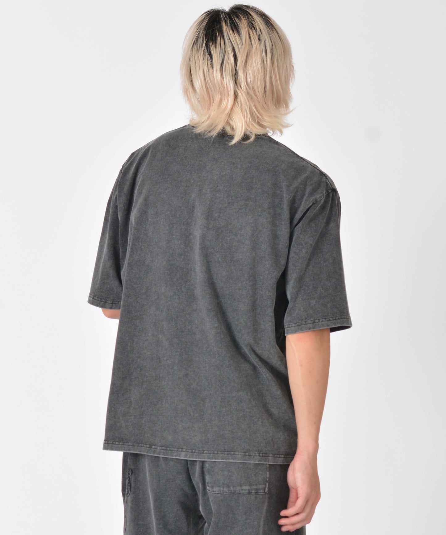 アップリケ半袖Tシャツ