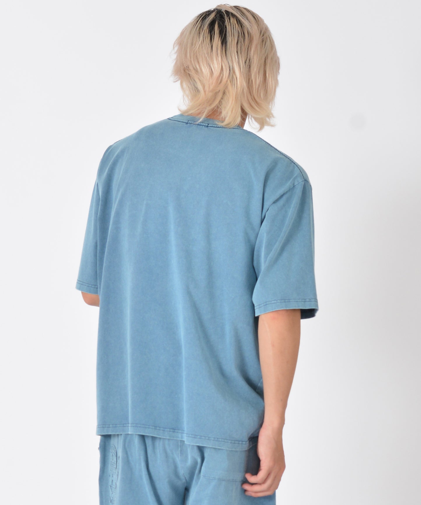 アップリケ半袖Tシャツ
