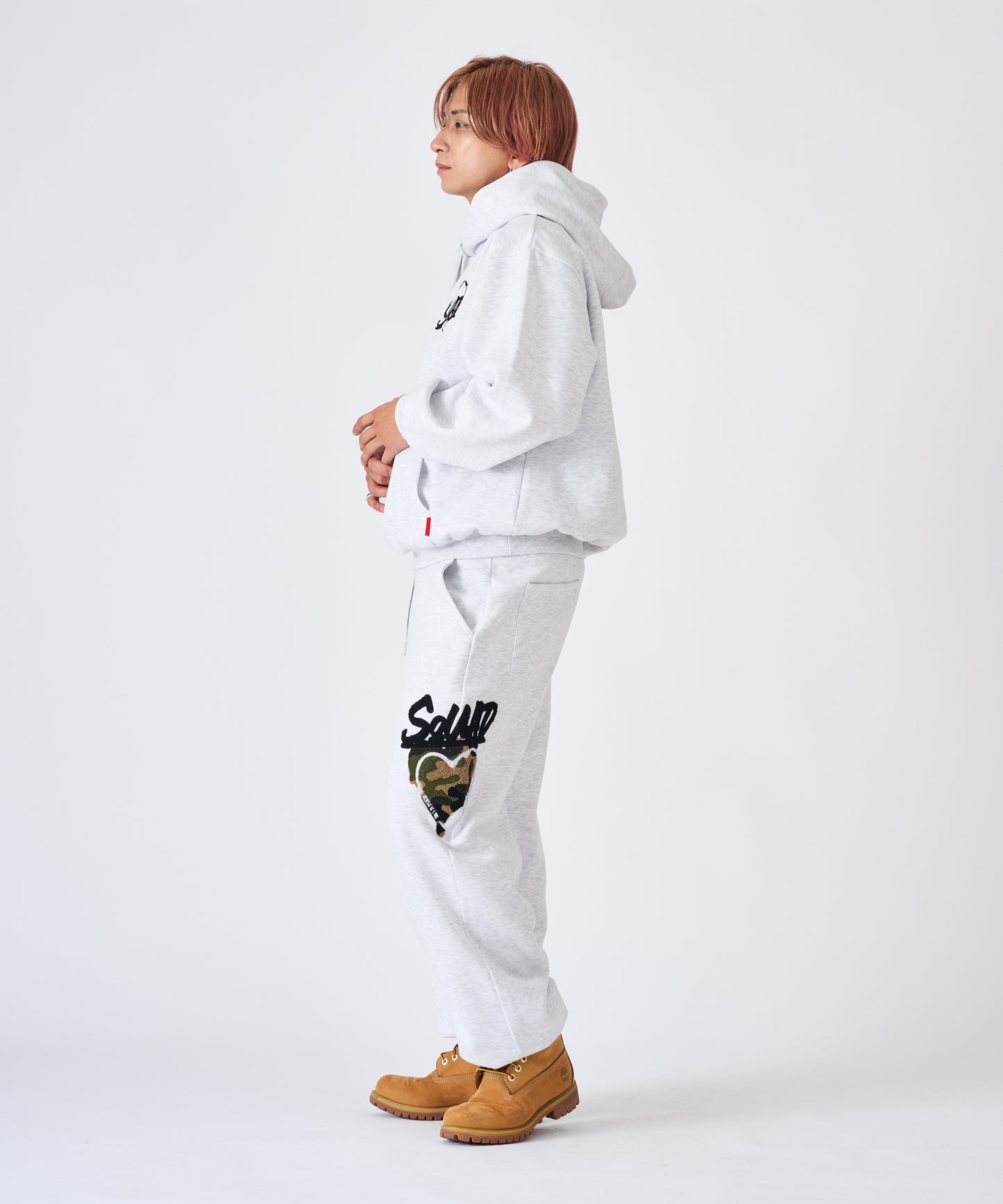 ハートサガラ刺繍セットアップ