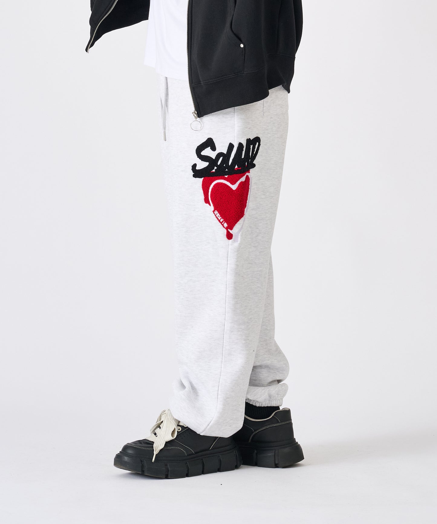 ハートサガラ刺繍パンツ