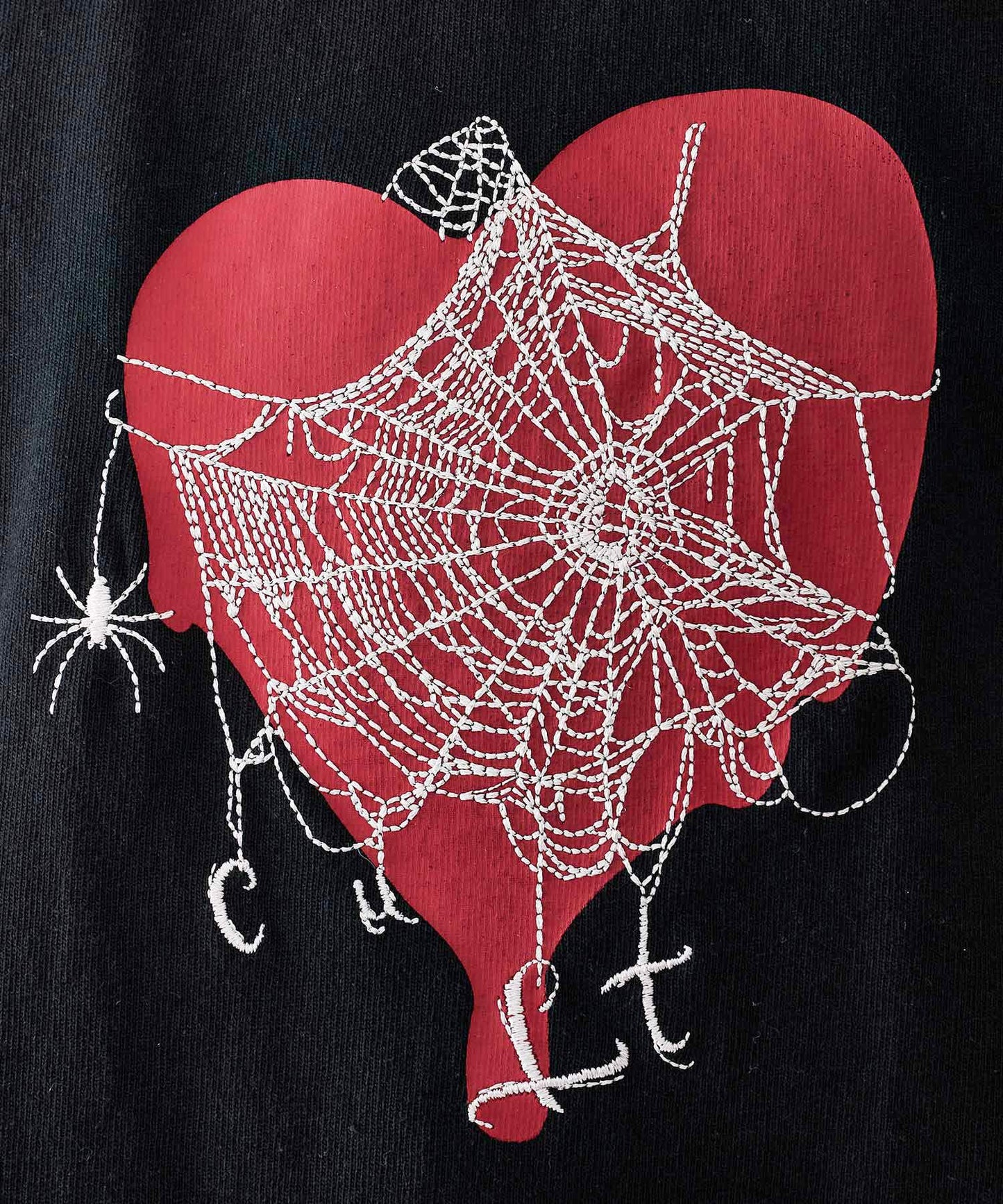 ハートスパイダー半袖Tee