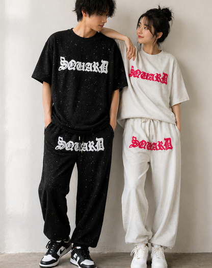 グリッターラメサガラ刺繍セットアップ