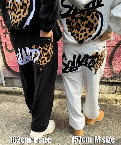 ハートサガラ刺繍パンツ