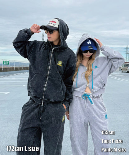 ケミカル硫化　ロゴアップリケZIPセットアップ