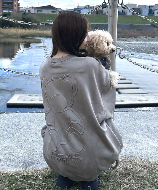 エンボスくまワイドトレーナー
