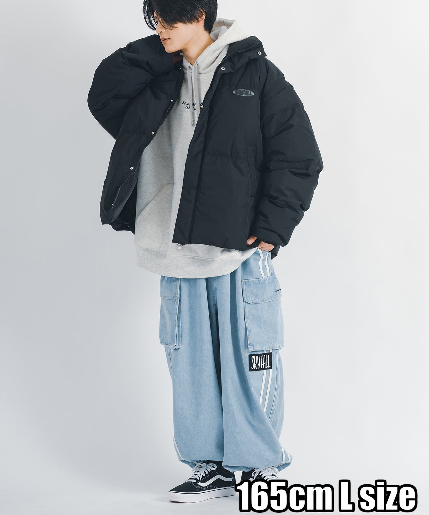 2Way 中綿ブルゾン
