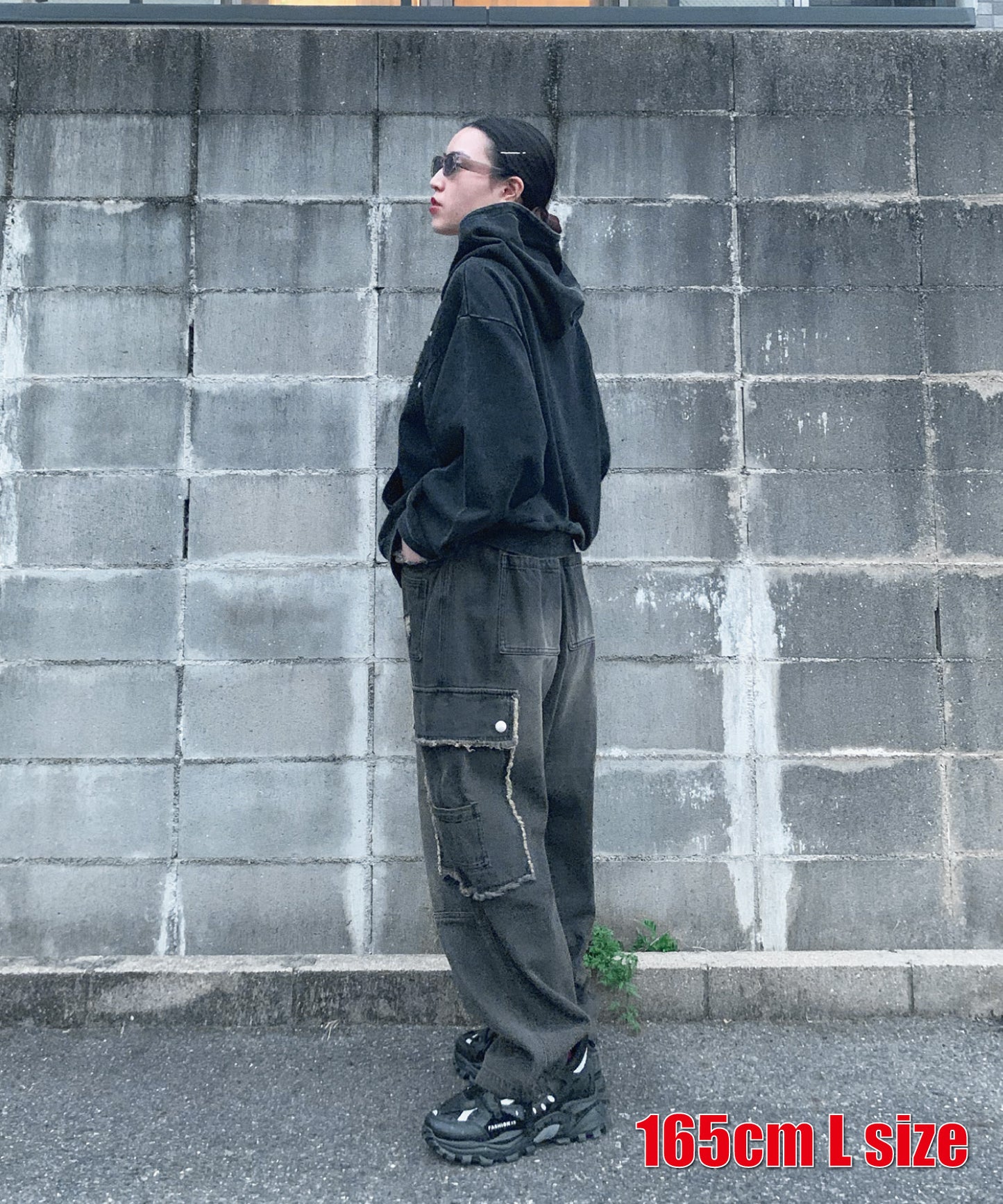 デニムカーゴパンツ