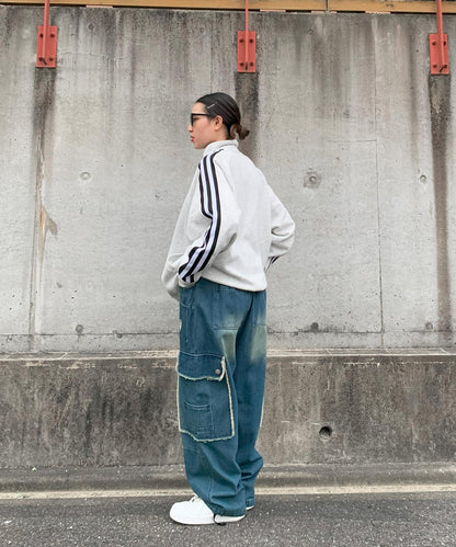 デニムカーゴパンツ