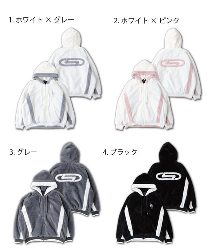 ライン切り替えブルゾン