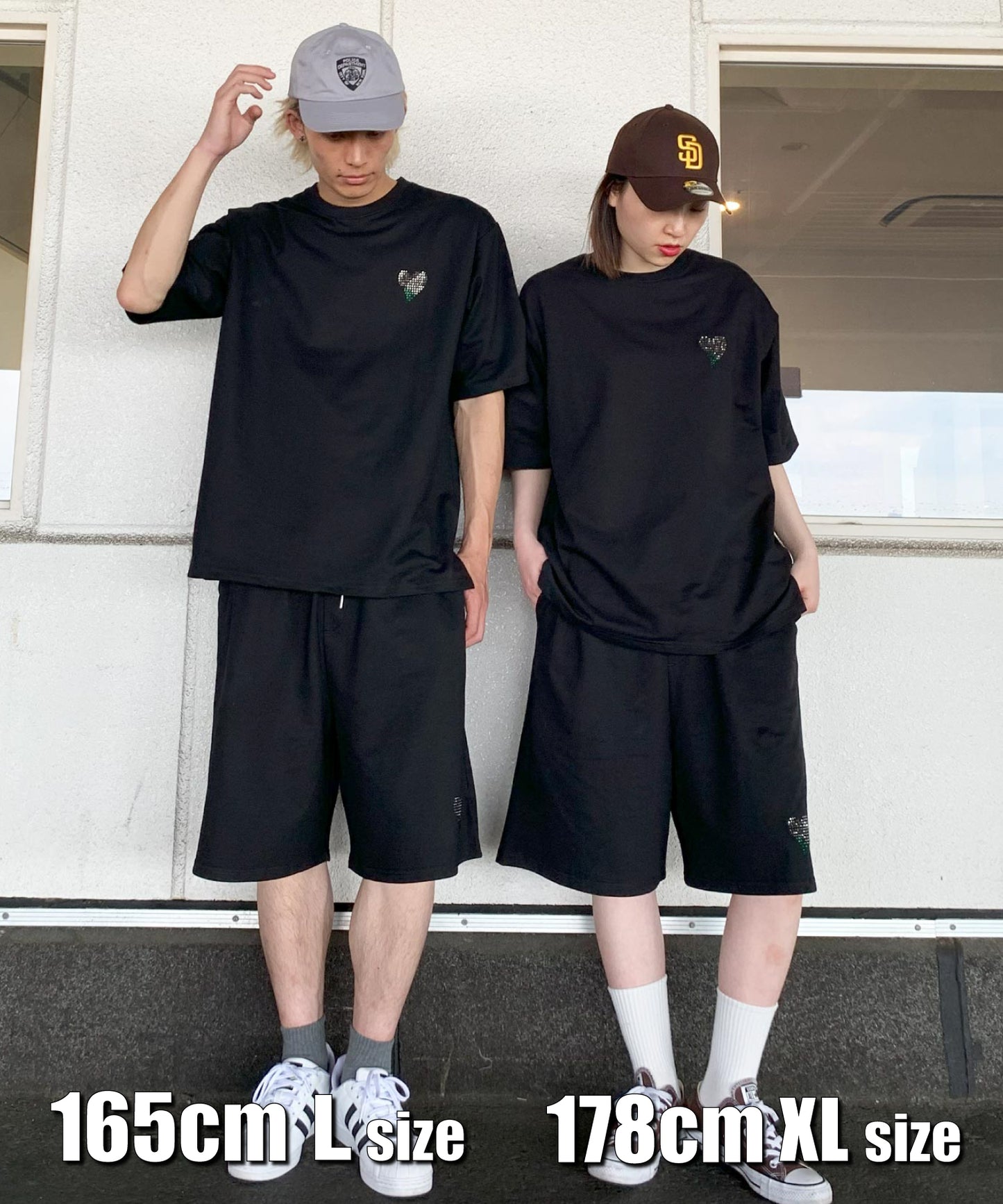 【2着で7,980円】Last Summer Special Vol.4 ハートラインストーンTee