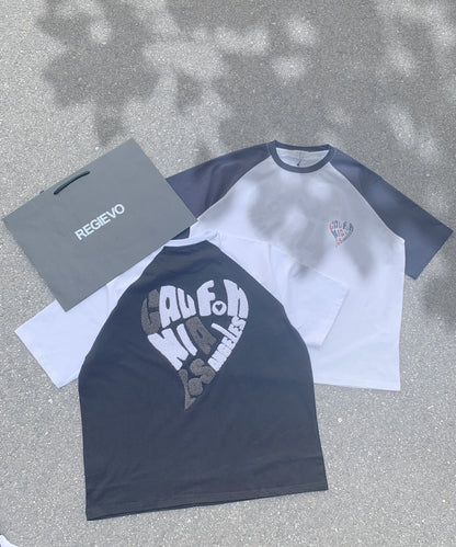 【2着で7,980円】Last Summer Special Vol.3ラグラン配色Tシャツ