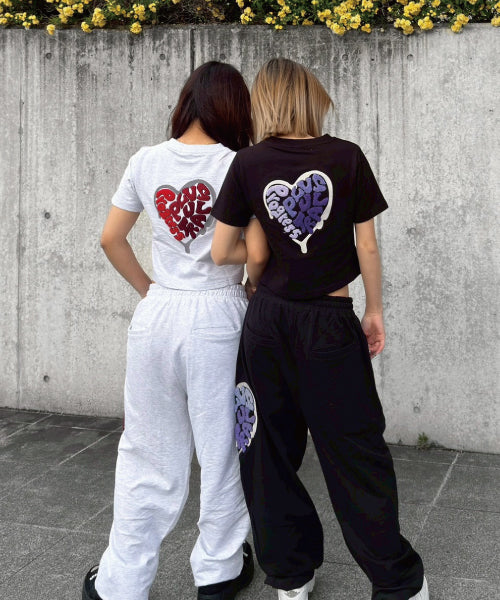 ハートサガラ刺繍セットアップ