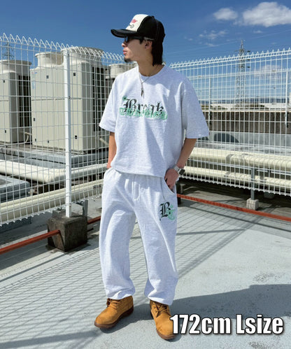 ロゴ刺繍セットアップ