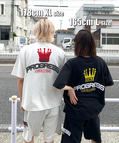 クラウンサガラ刺繍セットアップ