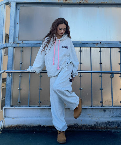 ハートサガラ刺繍セットアップ