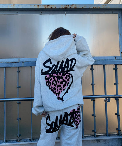 ハートサガラ刺繍セットアップ