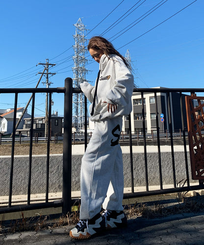 ハートサガラ刺繍セットアップ