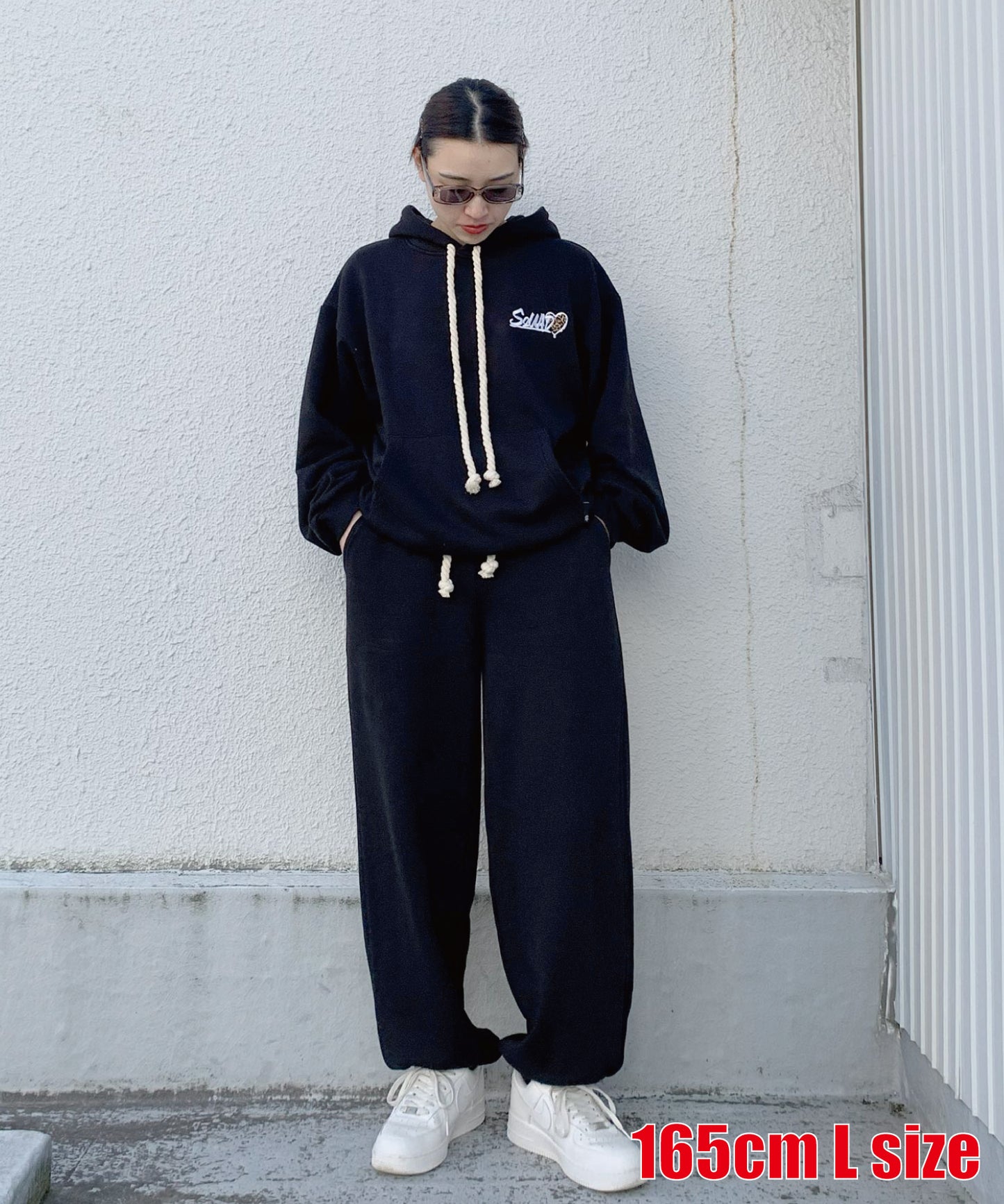 ハートサガラ刺繍セットアップ