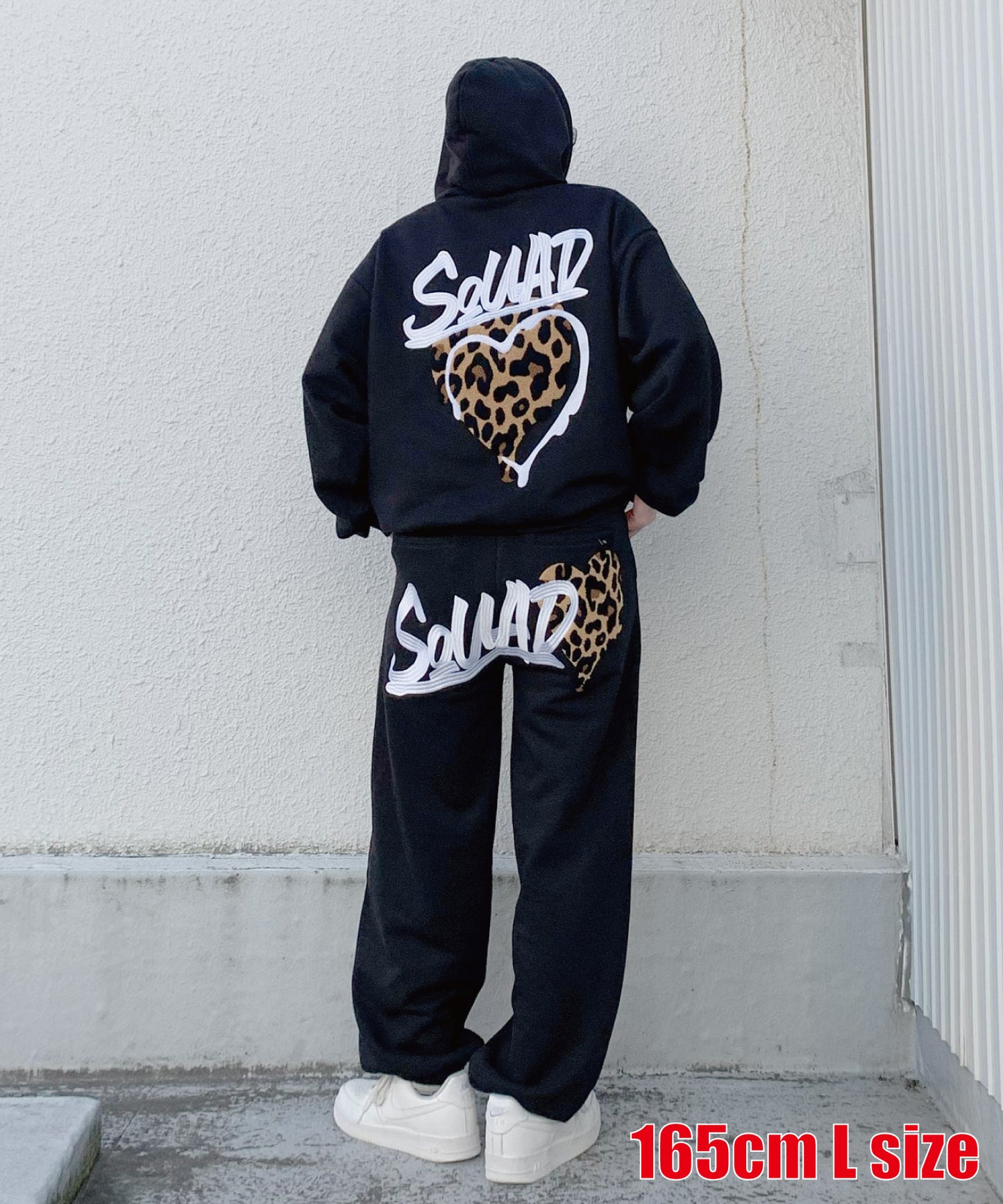 ハートサガラ刺繍セットアップ