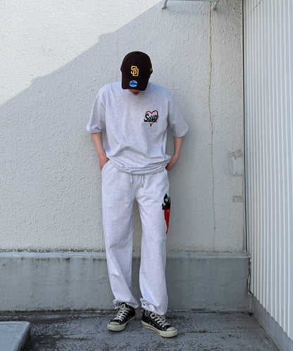 ハートサガラ刺繍セットアップ