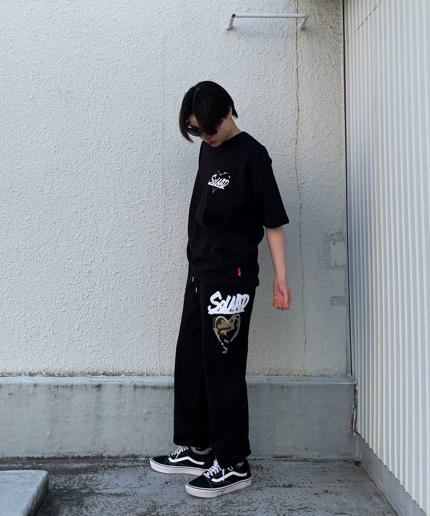 ハートサガラ刺繍セットアップ