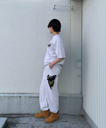 ハートサガラ刺繍セットアップ