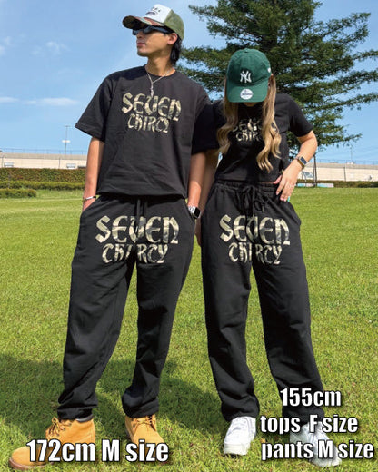 カモフラ発泡プリントセットアップ