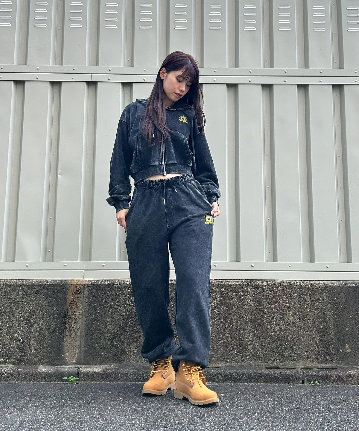 ケミカル硫化　ロゴアップリケZIPセットアップ