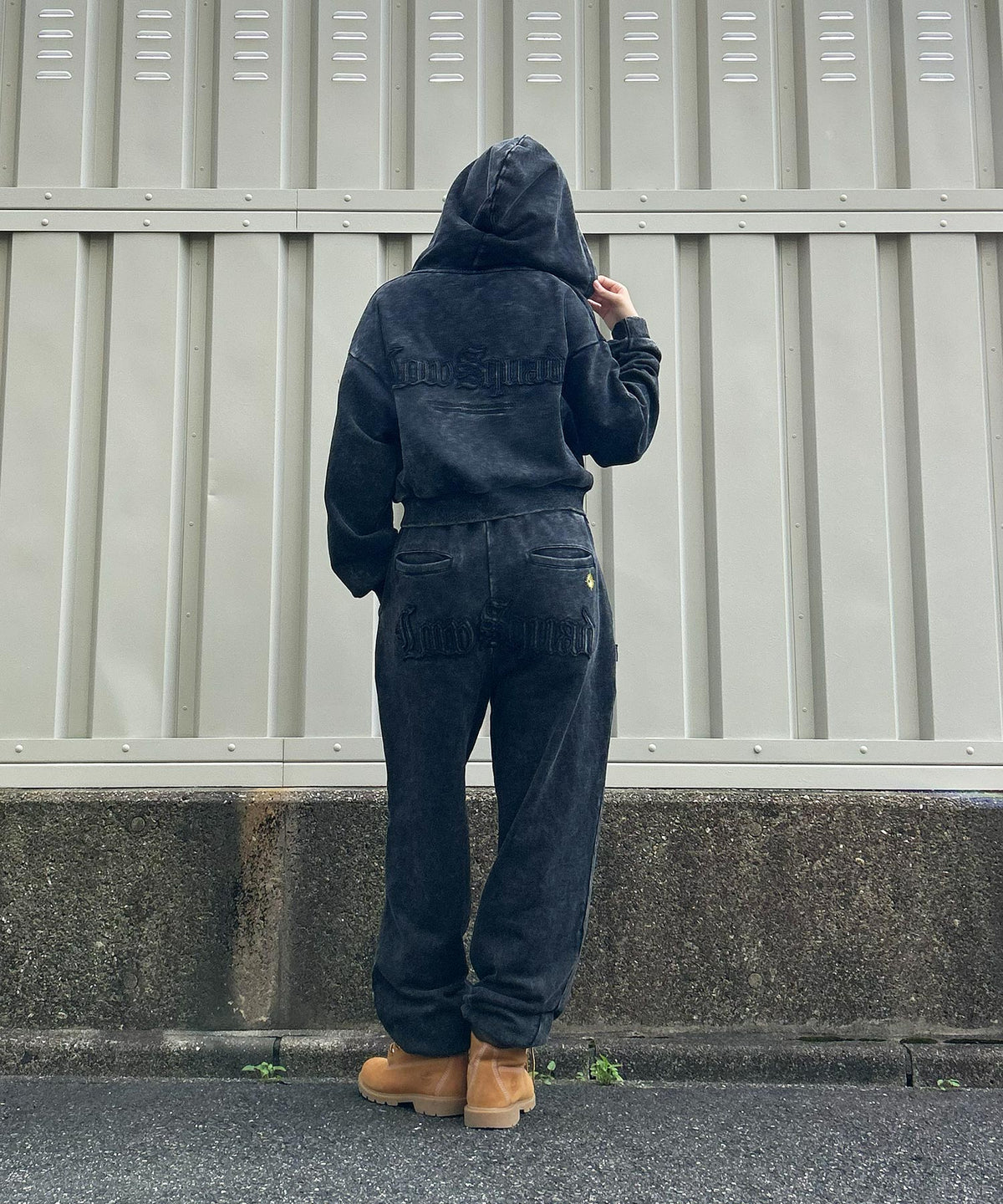 ケミカル硫化　ロゴアップリケZIPセットアップ
