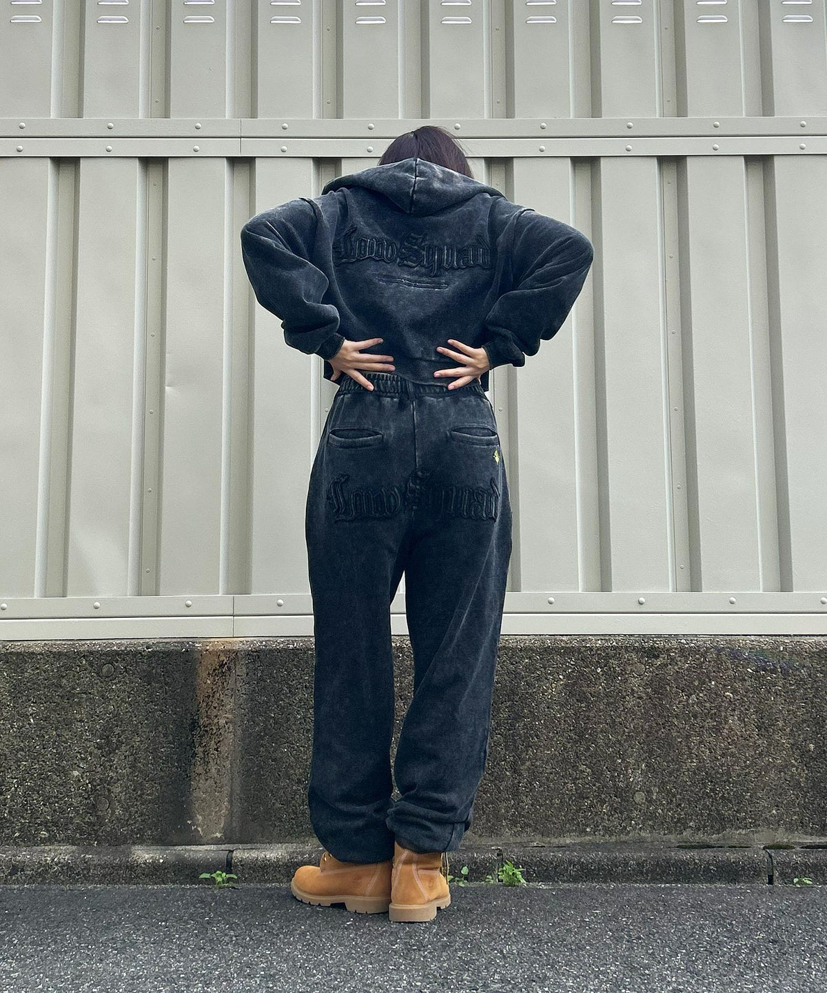 ケミカル硫化　ロゴアップリケZIPセットアップ