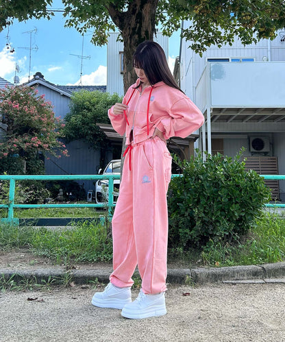 ケミカル硫化　ロゴアップリケZIPセットアップ