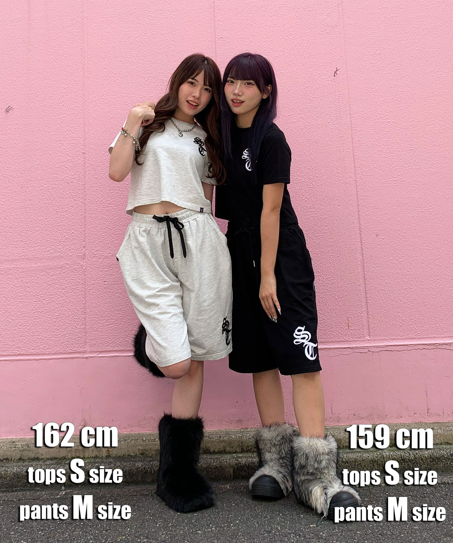 デニムアップリケセットアップ