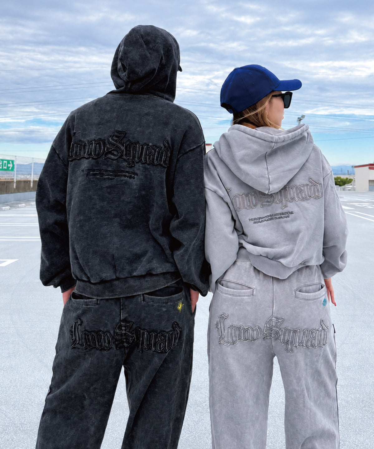 ケミカル硫化　ロゴアップリケZIPセットアップ