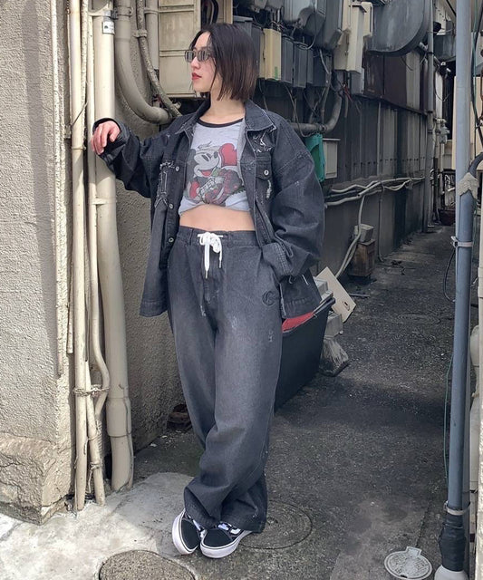 デニムセットアップ