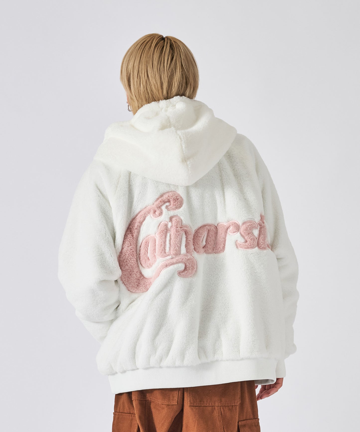 バックロゴブルゾン