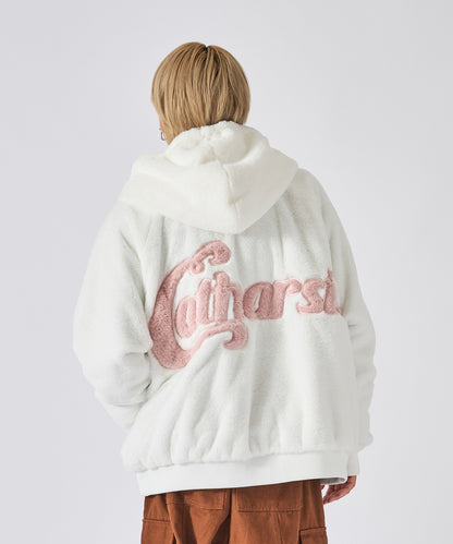 バックロゴブルゾン
