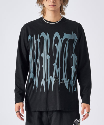 ビッグロゴ長袖Tee