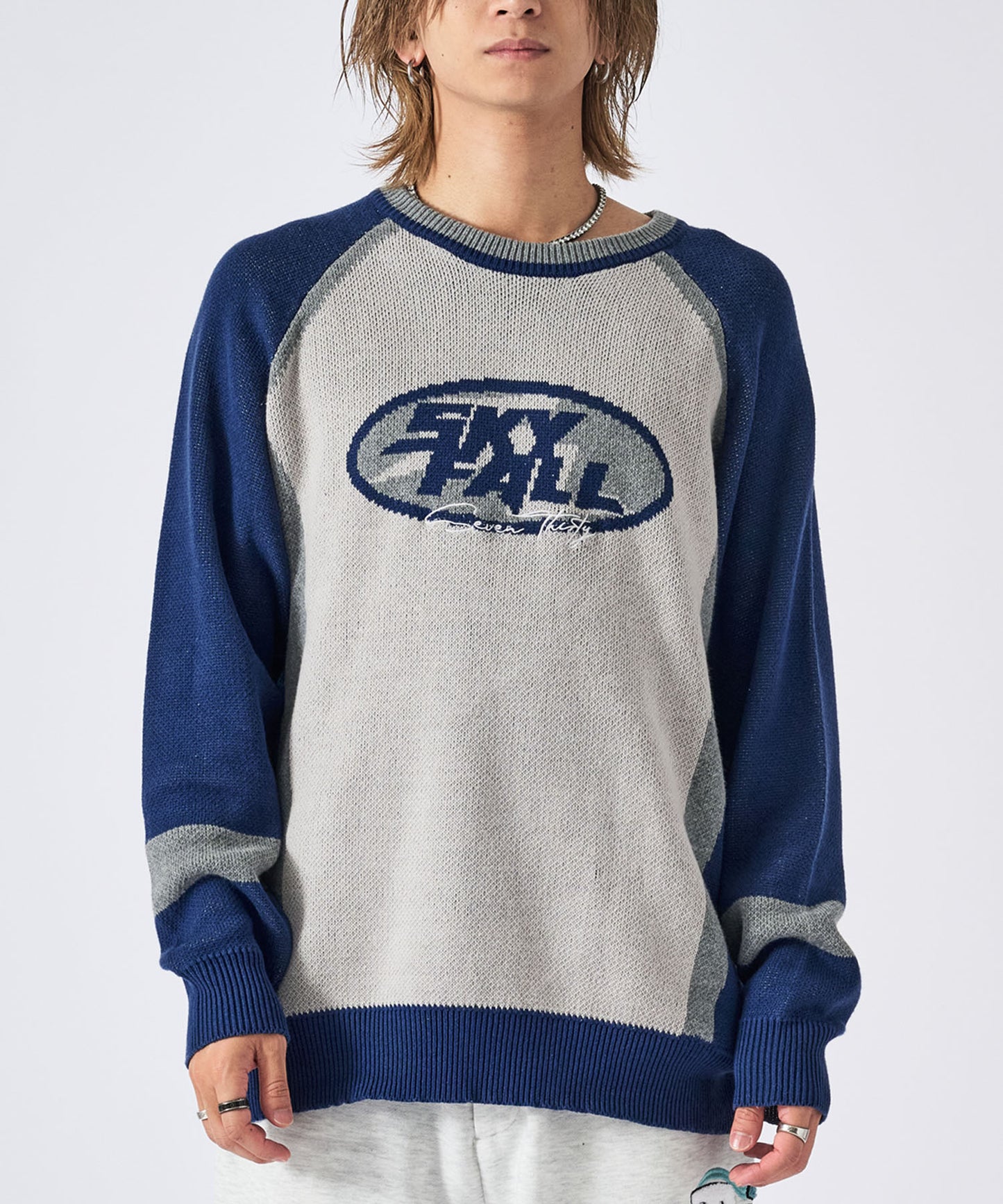 配色ロゴニット