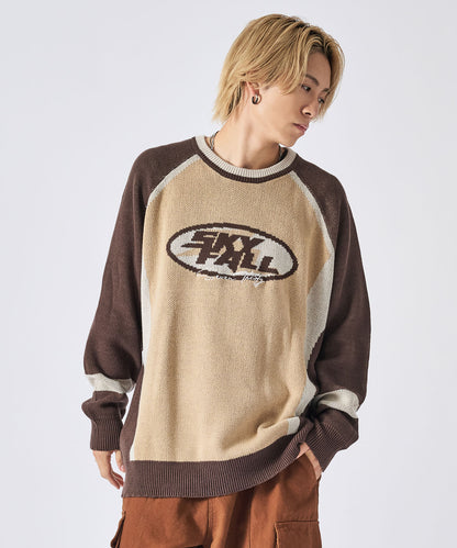 配色ロゴニット