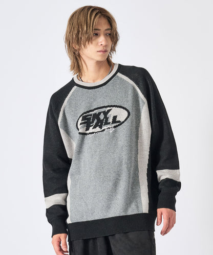 配色ロゴニット